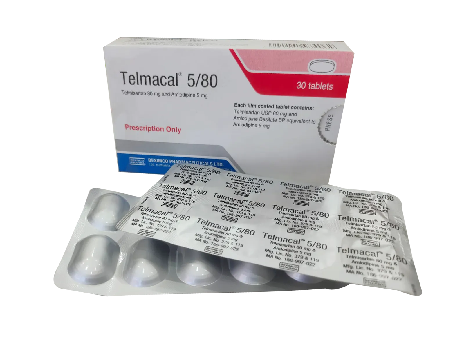 Telmacal 5 + 80